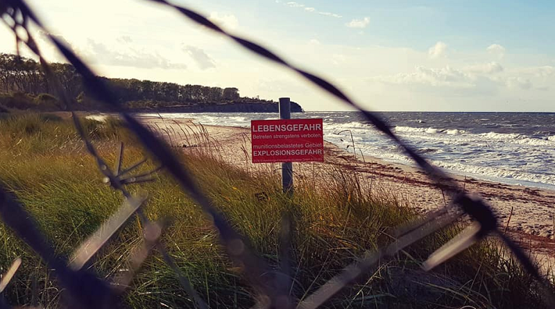 Halbinsel Wustrow Ostsee, Betreten Verboten, Krieg