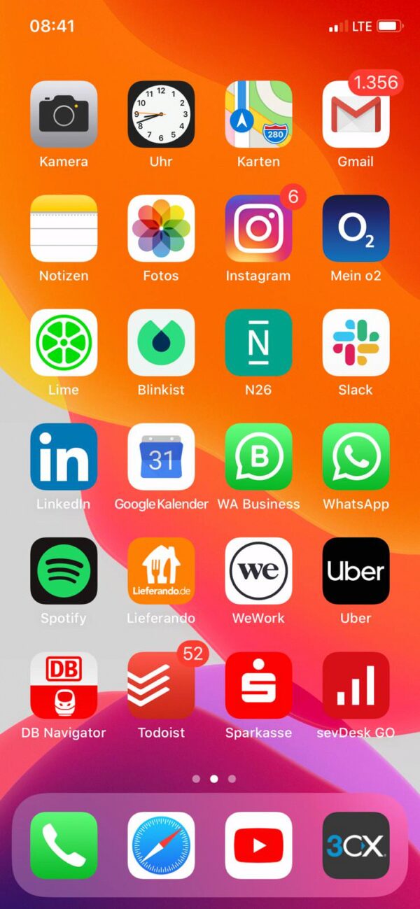 Homescreen, iPhone, Apple, Apps, Andre Braun, PlutusMedia, Plutus Media