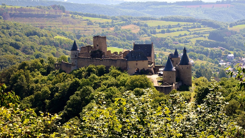 Schloss, Luxemburg, Bourscheid