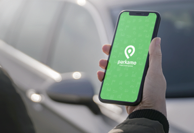 Parkamo, App, Parken, Auto