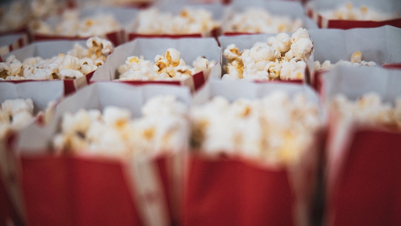 Popcorn, Popcorn-Tüten, Kino, Amazon Prime im November 2020