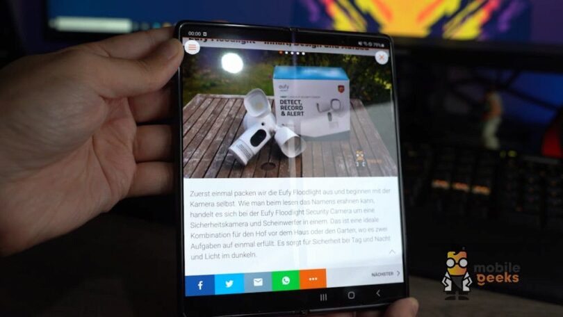 Samsung Galaxy Fold 2 5G Foldable Smartphone Test Review Mobilegeeks