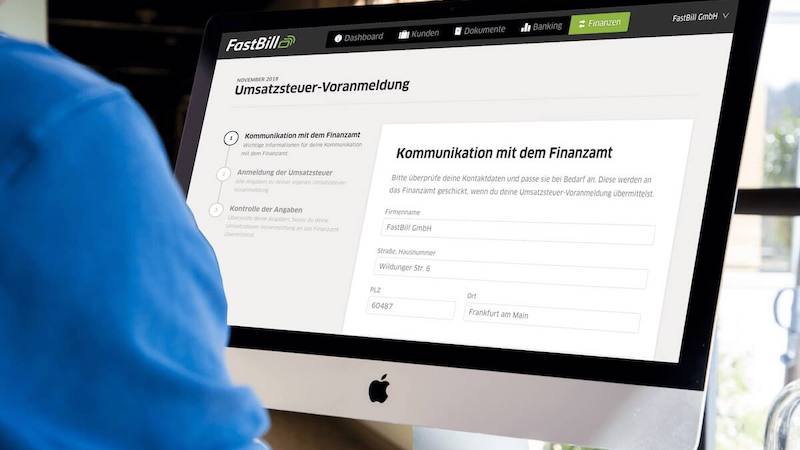 Umsatzsteuervoranmeldung mit FastBill