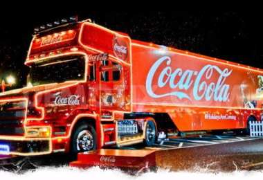 Coca-Cola, Weihnachten, Coca-Cola Truck, Lastwagen