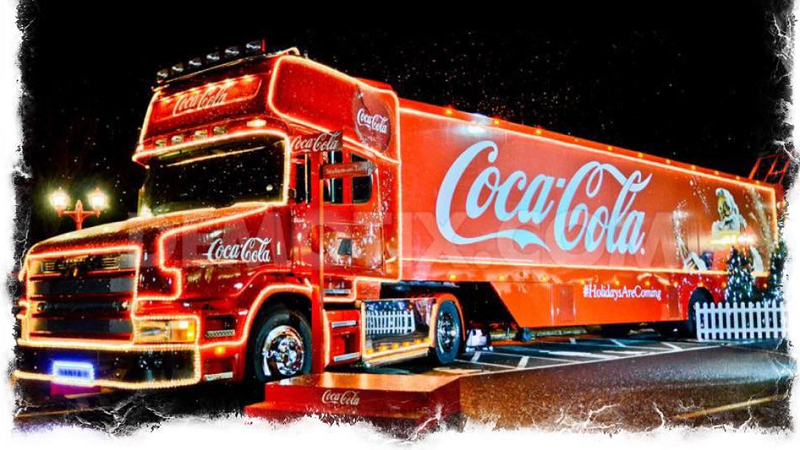 Coca-Cola, Weihnachten, Coca-Cola Truck, Lastwagen