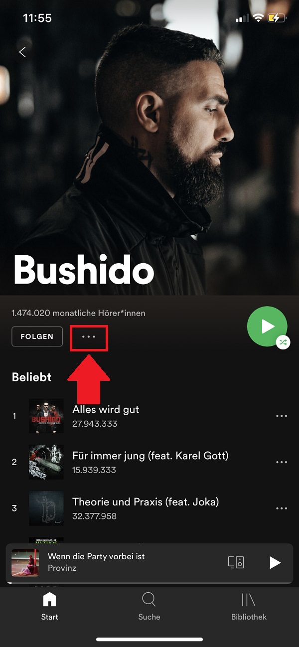 Bands auf Spotify blockieren, Künstler auf Spotify blockieren, Songs auf Spotify blockieren