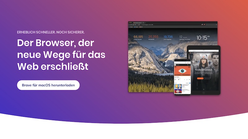 Brave Browser, Browser, Internet, Sicherheit