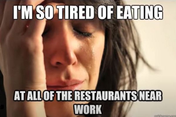 First World Problems, Meme, Frau, weinen, Trauer