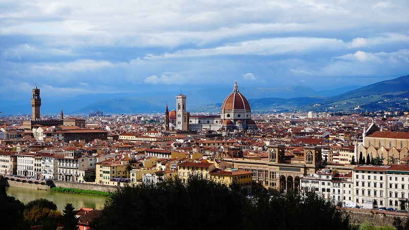 Florenz, Dom, Italien, Piazzale Michelangelo, Michelangelo Platz
