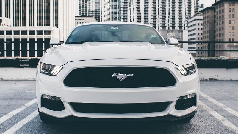 Ford Mustang, Parken, Auto, Sportwagen
