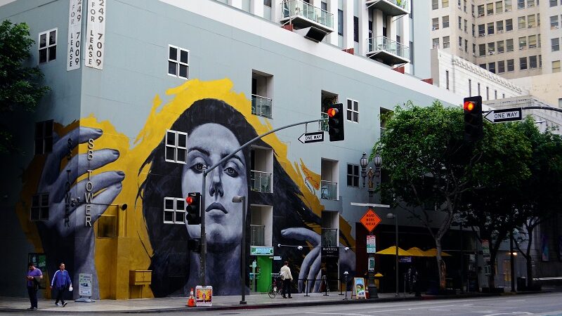 Graffiti, Straßenkunst, Los Angeles, USA