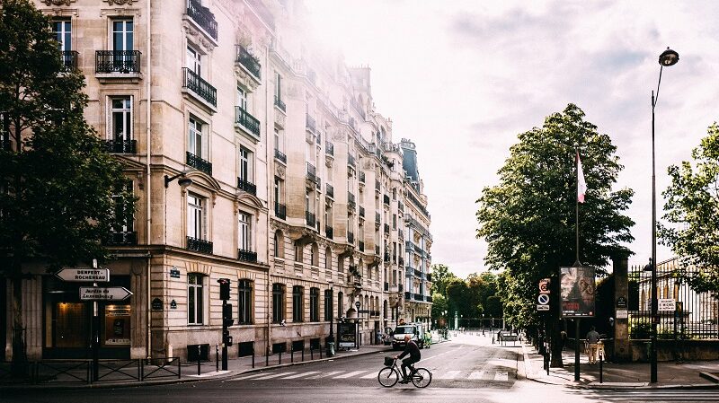 Paris, Frankreich, Europa, Luxemburg Gärten, Fahrrad