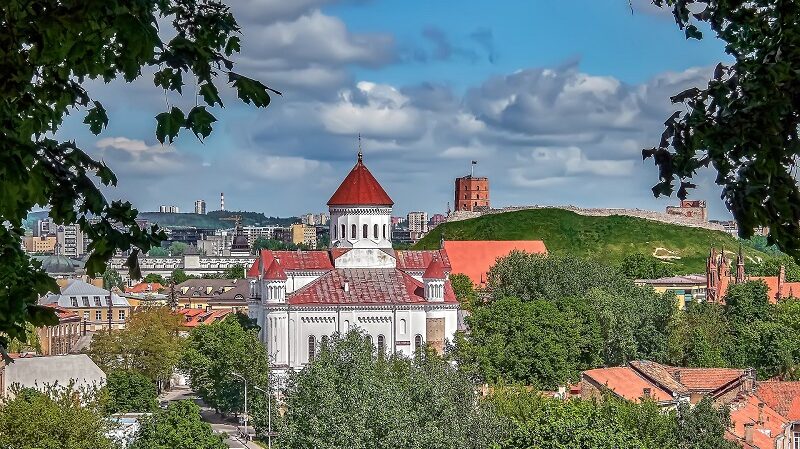 Vilnius, Litauen, Kirche, Altstadt, Europa