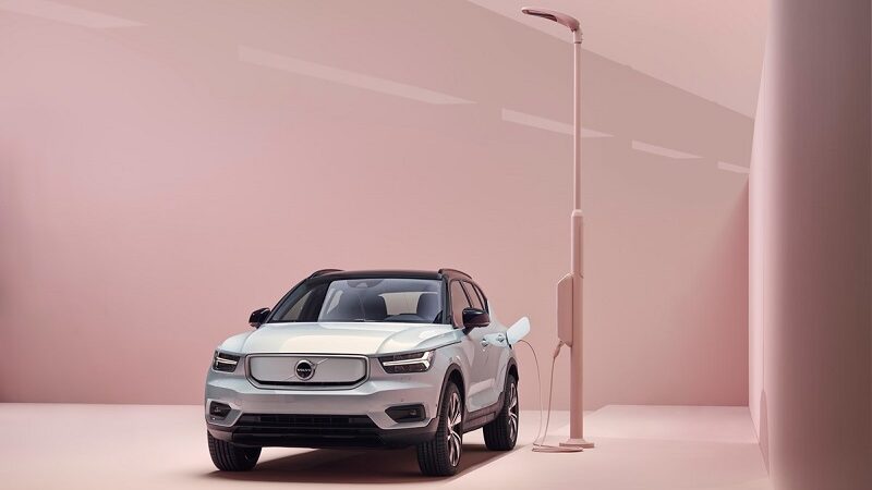 Volvo XC40 Recharge Electric, Elektroauto, Laden