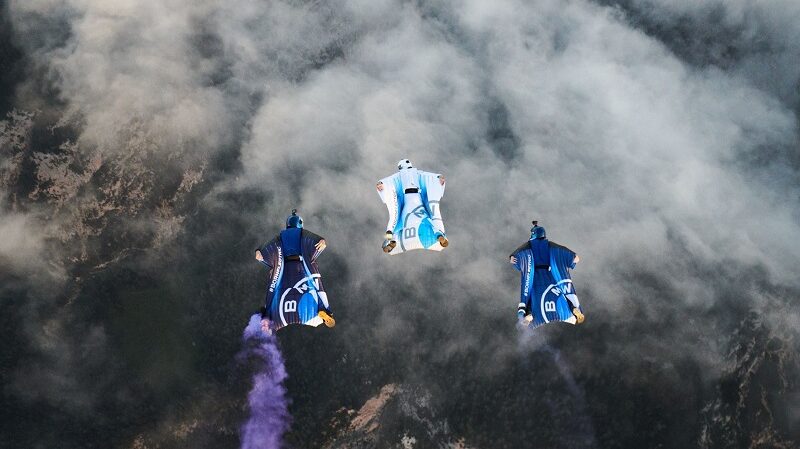 Wingsuit, fliegen, BMW Wingsuit