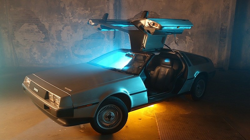 Delorean, Zurück in die Zukunft, Digital Services Act (DSA), Science-Fiction-Filme, Zurück in die Zukunft