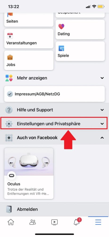 Facebook App Probleme Beim Abmelden