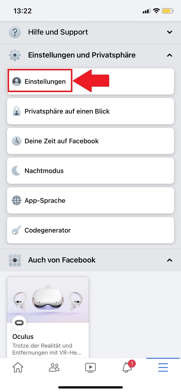 Facebook, Facebook auf allen Geräten abmelden, Facebook von allen Geräten abmelden