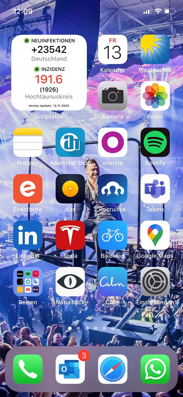 Alexander Pietschmann, Adam Hall, iPhone, Apple, Homescreen