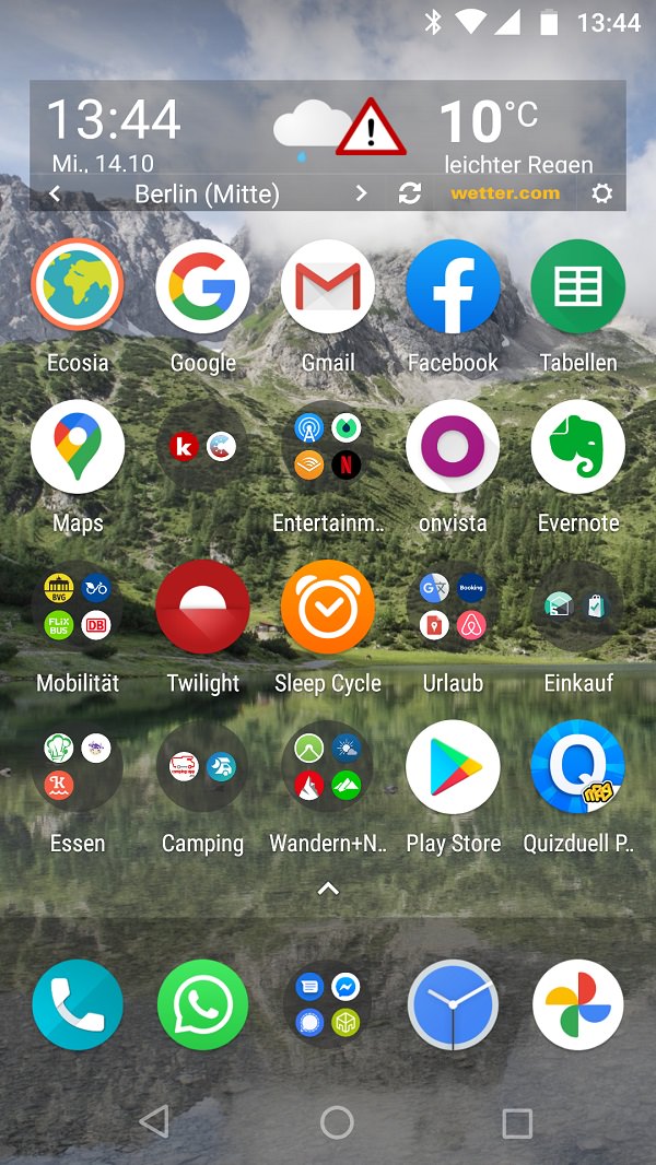 Homescreen, Android, Apps, Jan Bartels, Webbosaurus