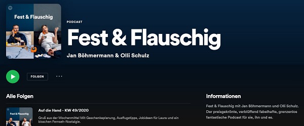 Fest & Flauschig, Jan Böhmermann, Olli Schulz