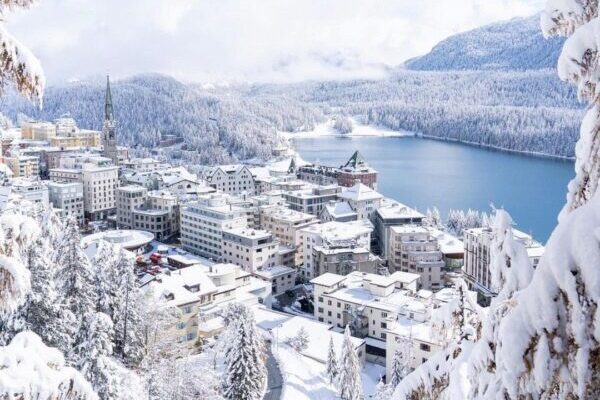 St. Moriz, Schnee, Schneegebiet, Winter