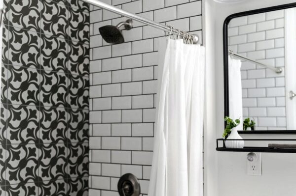 Dusche, smarte Dusche, Duschvorhang, Smart Home fürs Badezimmer