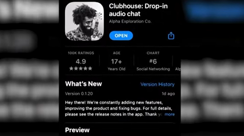 Clubhouse, App
