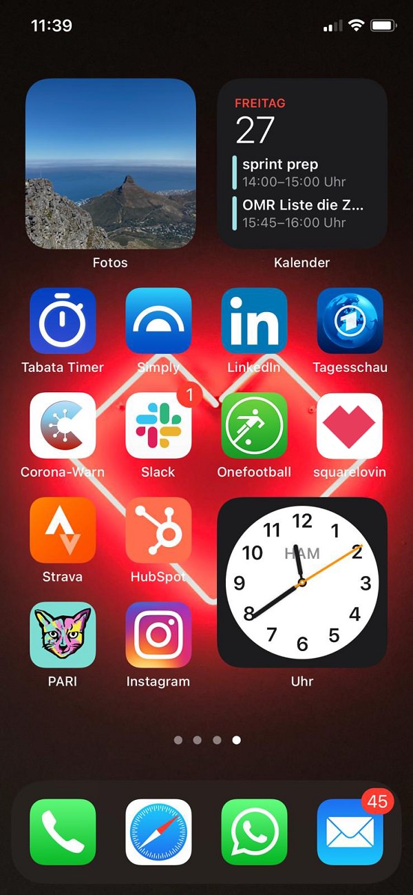 Homescreen, Apple, iPhone, Apps, Benedict Stöhr, Squarelovin