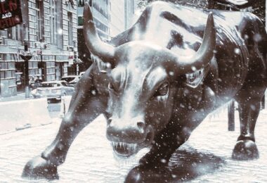 Stier, Wall Street, New York, NYC, USA, Bull, Junge Digitale Wirtschaft