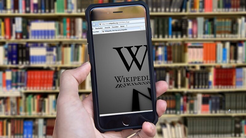 Wikipedia, Lexikon, Bücherei