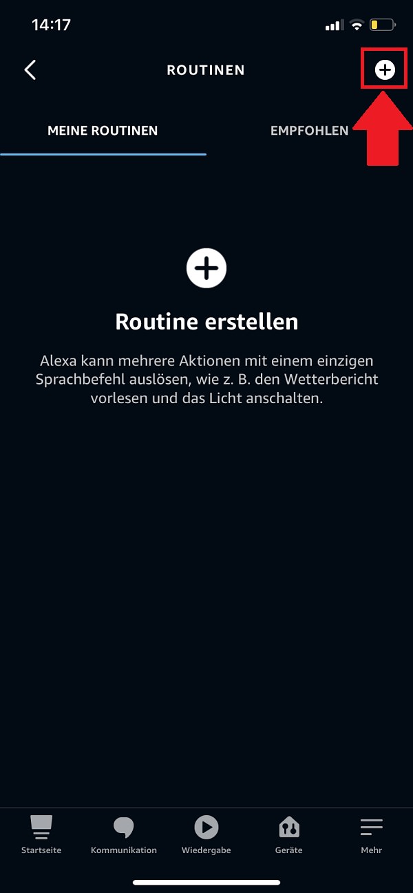 Alexa-Routine erstellen, Alexa Routinen erstellen, Alexa Routine bauen