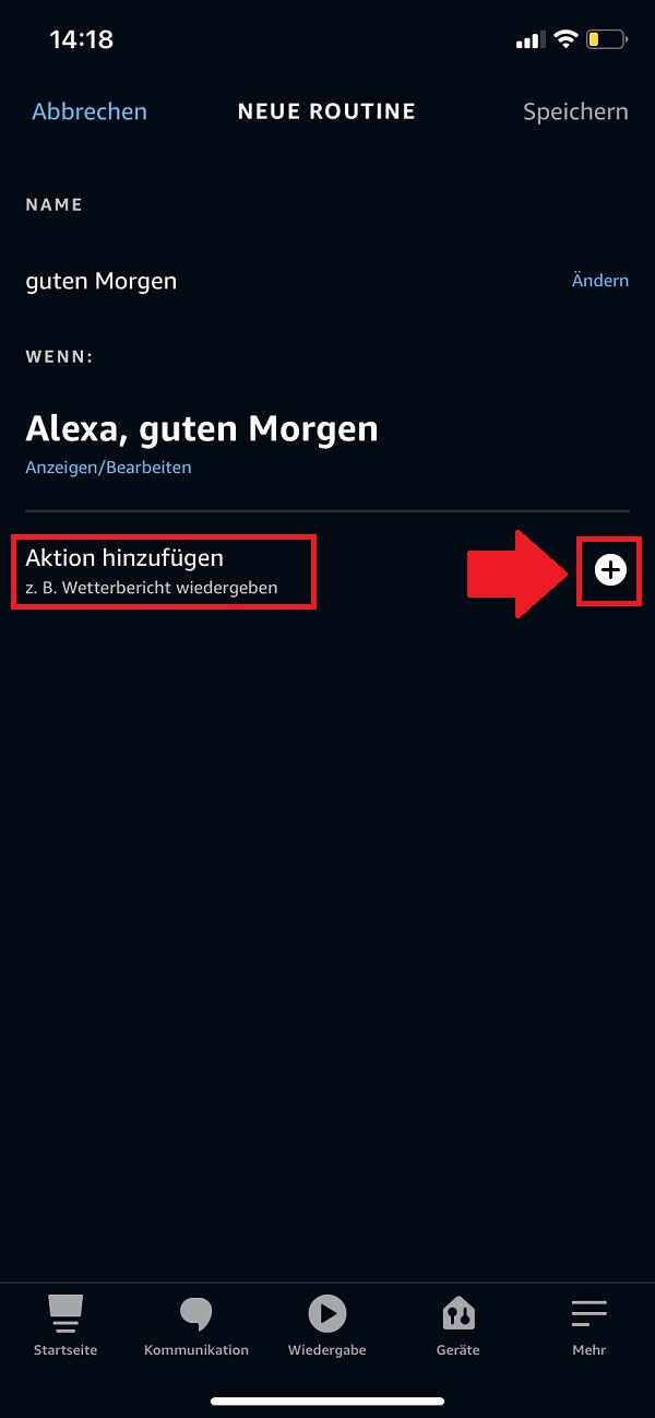 Alexa-Routine erstellen, Alexa Routinen erstellen, Alexa Routine bauen