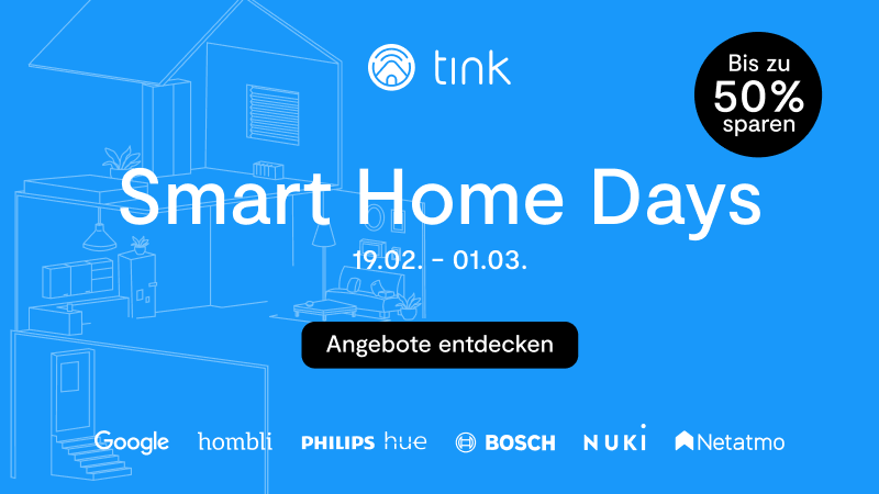 Smart Home Days 2021 tink Angebote