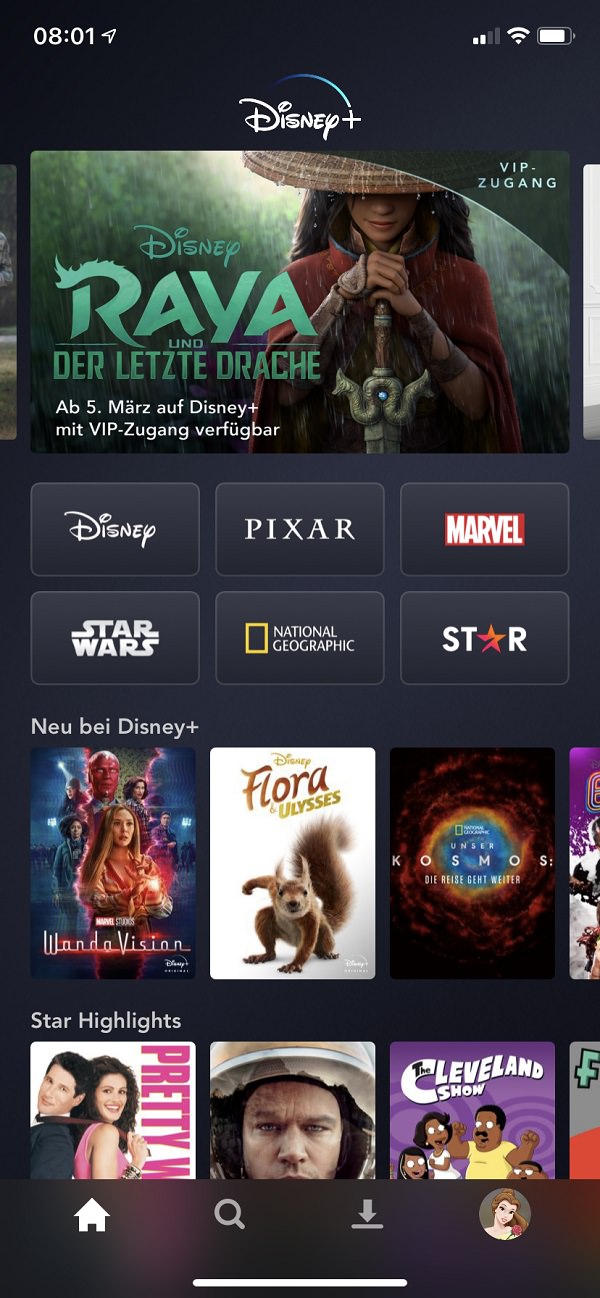 Disney Plus Star, Disney+ Star