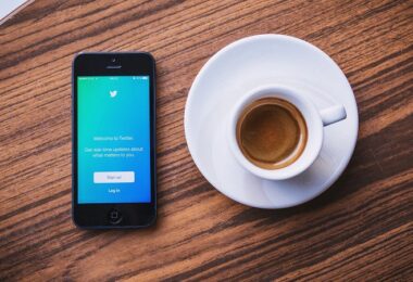 Twitter, Smartphone, Kaffee, Social Media