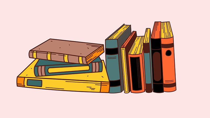 Bücher, Wissen, digitale Bildung