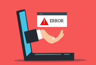 Fehler, Error, Mistake, Laptop, Computer, E-Mail-Fehler