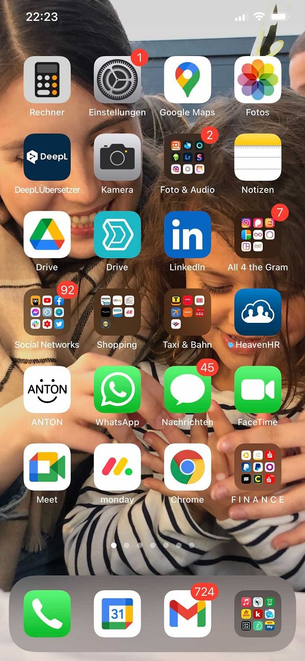 Homescreen, iPhone, Apps, Apple, Andy Mörker, Weedoo-Group, Weedoo Group