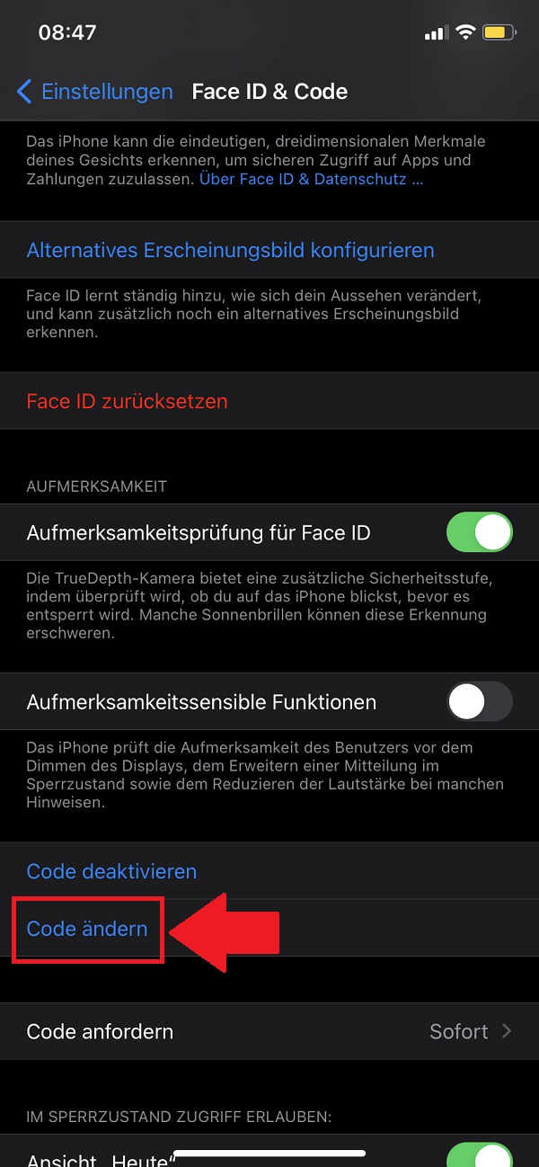 iPhone 11, Apple, iPhone Einstellungen, individuelles iPhone-Passwort erstellen