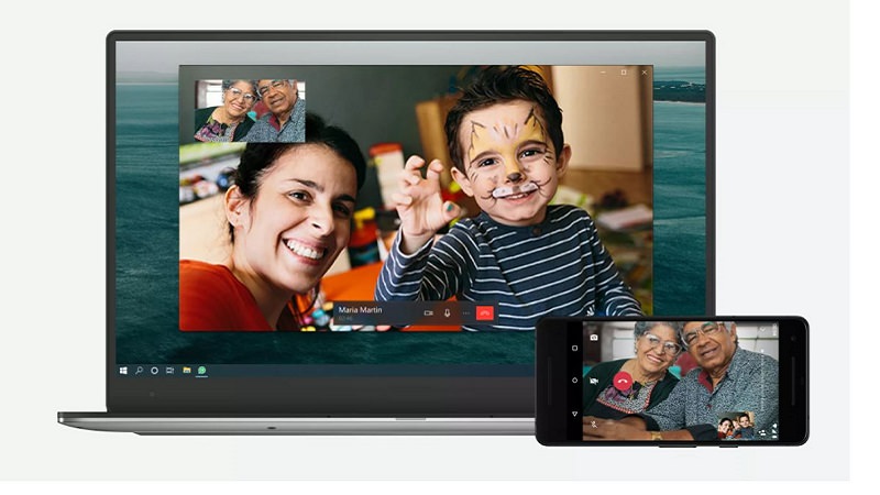 WhatsApp-Videoanrufe, Whatsapp Videotelefonate, Telefonieren mit WhatsApp am Computer, Telefonieren mit WhatsApp am Laptop