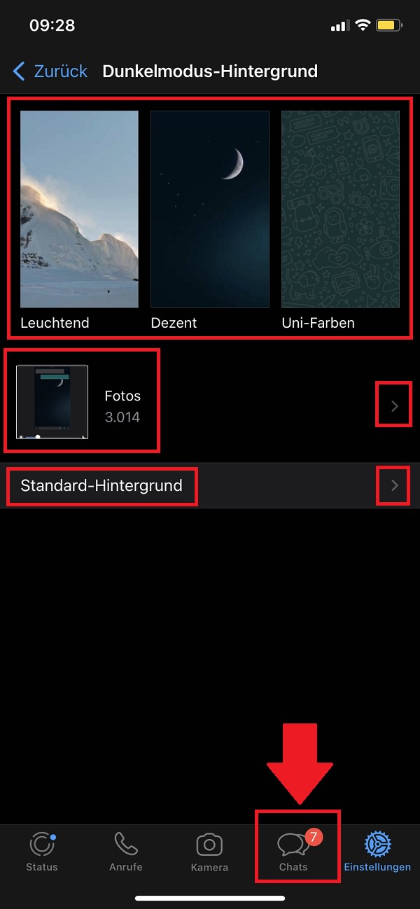 WhatsApp-Hintergrund ändern, Whatsapp Hintergrund ändern, Whatsapp Chat Hintergrund ändern
