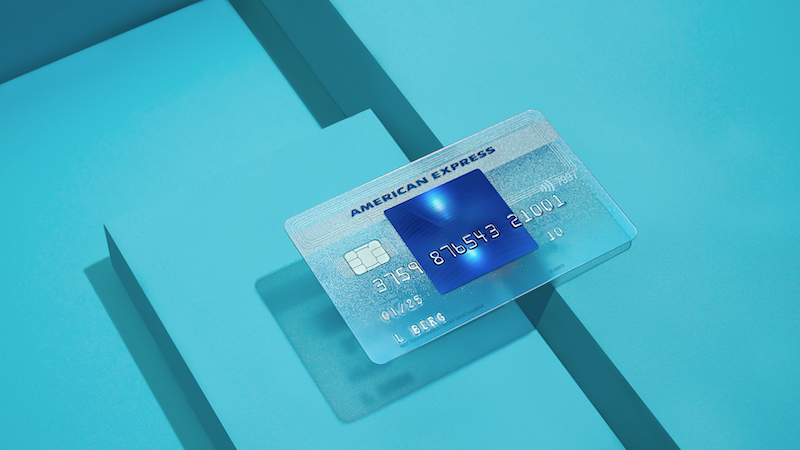 Amex Blue kostenlose Kreditkarte