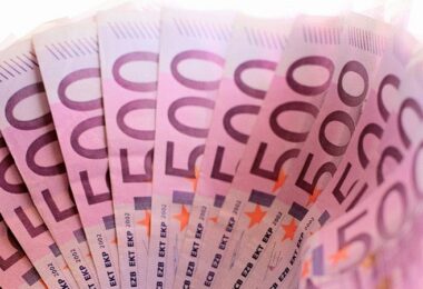 500 Euro, 500-Euro-Scheine, Geld, Euro, Euro-Noten, Top-Berufe