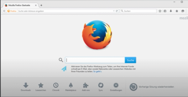 Firefox, Browser