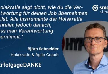 Björn Schneider, Agile Coach, Holakratie, Holacracy Coach, ErfolgsgeDANKE, Podcast