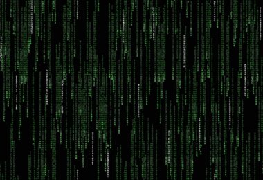 Matrix, Computer, Grafik, Dark Mode