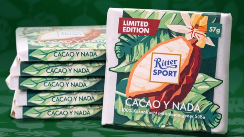 Ritter Sport, Cacao y Nada, Schokolade