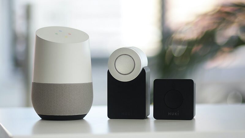 Smart-Home-Geräte, IoT, Smart Home, Google Home, Nuki