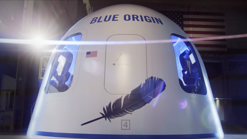 Blue Origin, Amazon, Jeff Bezos, Weltraum, Weltraumtourismus